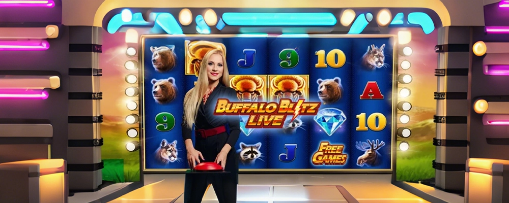 01 bet Caça-níqueis Buffalo Blitz ao Vivo